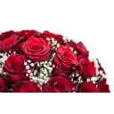 Kytice rudých růží